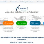 Site internet d'un cabinet d'expert comptable